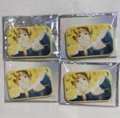 ツルネ 山之内遼平 スクエア缶バッジ ツルネ スクエア缶バッジコレクションA 山之内遼平4個セット