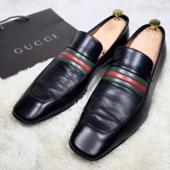 GUCCI　グッチ　27　ブーツ　黒　サイドジップ　スクエアトゥ　レザー 靴 | アパレルネクストセレクション WEB本店