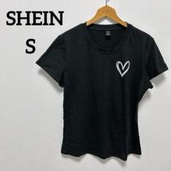 美品 シーイン SHEIN ブラック Tシャツ【S】 春夏