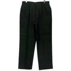 【モコ】 DESCENDANT DC-6 ブラック チノパン パンツ DESCENDANT/DC-6 ORGANIC COTTON TWILL TROUSERS (BLACK)