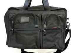 TUMI トゥミ　ビジネス ブリーフ バッグ　2way ショルダーベルト付き　黒