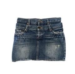スカート Double belt loop denim miniskirt Double belt loop denim miniskirt - メルカリ