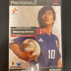 【送料込】プレステ2 ワールドサッカーウイニングイレブン6