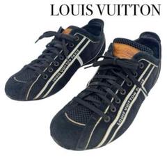 LOUIS VUITTON スニーカー 靴 シューズ 約25.5cm ブラック