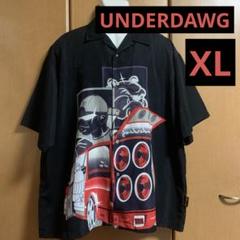 UNDERDAWG 改造車ビックプリント　半袖シャツ　XLのサムネイル