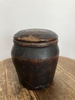 李朝囲碁の石入れ容器