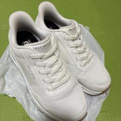 SKECHERS Slip-ins ホワイト ワイドフィット