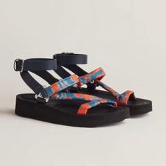 【新品未使用】☆大胆な装い☆HERMES エルメスサンダル 《ギャラクシー》