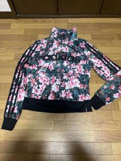 極美品　adidas トレフォイルロゴ　花柄　セットアップ　ジャージ　上下　S 5344a0bd4e6b3c94b7cf619714c94f