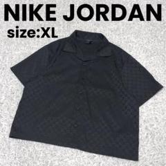 AIR JORDAN エッセンシャルシャツ モノグラム 開襟 ショート丈 AIR JORDAN エッセンシャルシャツ モノグラム 開襟 ショート丈