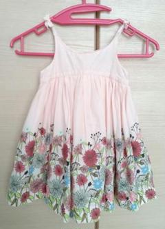 babyGap　ワンピース　18~24months　ベビーギャップ　ピンク　花柄