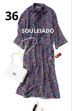 ❤️定価25,300円　　SOLEIADO ワンピース【美品】 美品 トゥモローランド ソレイアード 2,8万円 花柄ワンピース