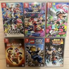 Nintendo Switch ソフト計6点（マリオカートなど大乱闘スマブラ