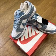 Nike Dunk Low ESS DH4401-101 ホワイト/ブルー