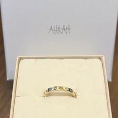 AHKAH*ボヌールリング*K18YGダイヤモンド*箱付き AHKAH*ボヌールリング*K18YGダイヤモンド*箱付き