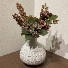 送料込み 匿名配送 造花 ドライフラワー 花 インテリア アンティーク カラー