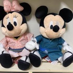 ディズニー　ミッキー＆ミニー　ぬいぐるみ　FDM ぬいぐるみ