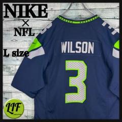 ナイキ NFL プリントチームロゴ シーホークス アメフトゲームシャツ 5499