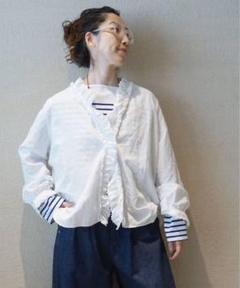 2025年最新】journal standard luxe リネン フリルブラウスの
