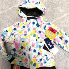 【特別送料無料！】 新品☆早い者勝ち yuk スキーウェア 110 キッズ マルチカラー スキー