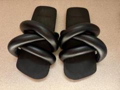 Yume yume Circular Heel 110mm サンダル 黒 Yume Yume Circular Heel - Black Heels | UJNG