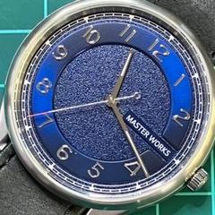 値下げ【新品】マスターワークス　master works 腕時計　ネイビー MW08YB-FDLBO8 | COLLECTION | 世界各地から時計職人の