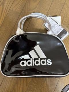 Y2K】adidas アディダス エナメル ボストンバッグ - メルカリ