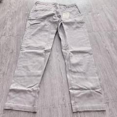 ✦チノパンツ メンズ 男性用 ロングパンツ グレー 股下79cm