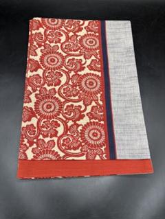 高級　正絹　洒落帯　名古屋帯　アンティーク　紅型　花柄　草花文　161 高級 正絹 洒落帯 名古屋帯 アンティーク 紅型 花柄 草花文 161