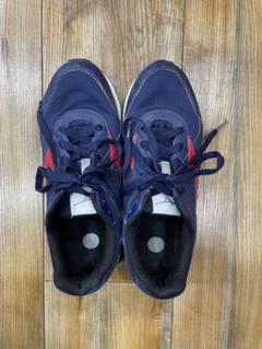 Mizuno ネイビー/レッド スニーカー25センチ