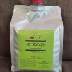 海藻の詩○チョコレートブラウン200g×2個セット新品、未使用 海藻の詩 チョコレートブラウン200gカラートリートメント×2 個