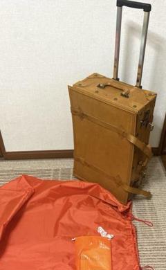 【良品】 ユーラシアトランク シフレ キャリーバッグ トランク キャメル　袋付き