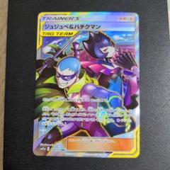 PSA10/ ジュジュベ&ハチクマン SR タッグチームTAG GX　ポケモン PSA10鑑定済〕ジュジュベ＆ハチクマン【SR】{194/173}