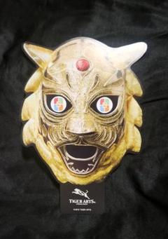 初代タイガーマスク　お面　牙付き金ラメタイプ
