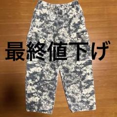 タイダイ柄　カーゴパンツ　総柄　柄パンツ　ワイドパンツ　ダボパン