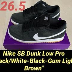 【新品未使用】Nike SB Dunk Low Pro Black-Gumのサムネイル