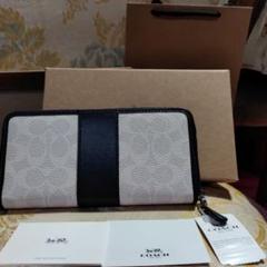 Amazon.co.jp: [コーチ] COACH 長財布 F54630 チョーク