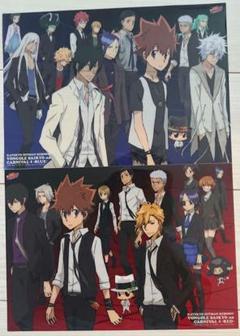 キャラポスコレクション　10個　リボーン　ポスター キャラポスコレクション 10個 リボーン ポスター