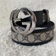 ⭐️美品　ほぼ未使用⭐️【GUCCI】　ロゴ型押しベルト 2025年最新】Yahoo!オークション -グッチ ベルト バックル