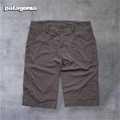 patagoniaナイロンショートパンツ速乾ストレッチ　アウトドア　フェス　茶系