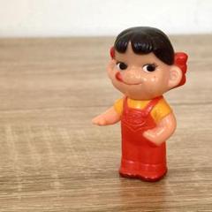 昭和レトロ ペコちゃん ソフビ フジヤ 非売品 ノベルティ品