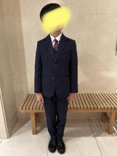 フォーマルスーツ ダークブルー 150〜