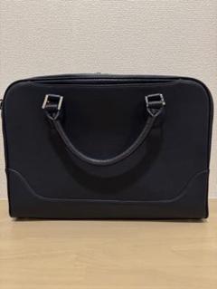 ✨美品✨ペッレモルビダ マーレ ビジネスバッグ ネイビー ロゴ レザー ペッレモルビダ レザー ビジネス バッグ クラッチバッグ