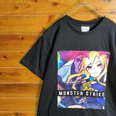 モンスターストライク　モンスト　半袖Tシャツ　ルシファー　キャラクター　黒　Ⅼ