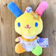 サンリオキャラクターズ ぽよよんえあぽ〜とBIGぬいぐるみ ウサハナ②