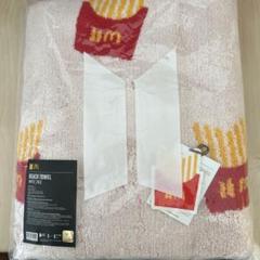 防弾少年団(BTS) - BTS × マック コラボ商品 / バスタオル Amazon.co.jp: BTS タオル バスタオル マクドナルド ビーチ