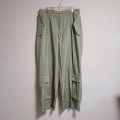 ★ Camphor wood ローカーゴポケットミリタリーパンツ ワイドパンツ