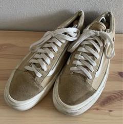 Vans ベージュ スエード スニーカー