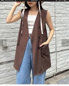 チャオパニック　ティピー　リネンベスト