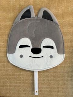 新品未開封　Stray Kids　バンチャン　うちわケース&amp;アイマスクのセット 新品未使用未開封Stray Kidsバンチャンうちわケース&アイマスク